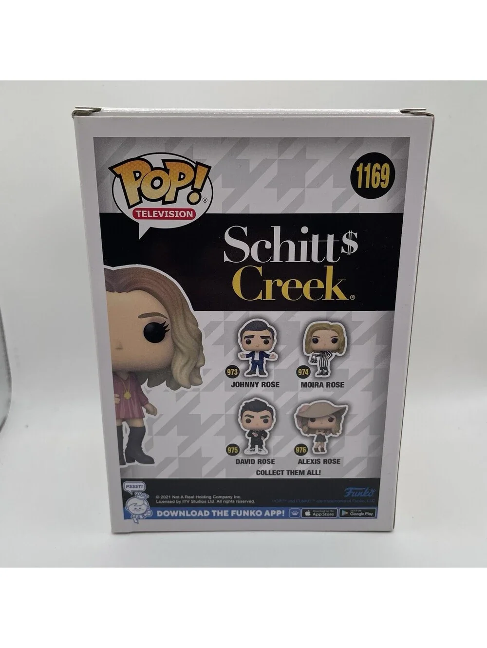 Funko Pop Schitt's Creek Alexis #1169 Rose Fall Convention Vinyl Figure